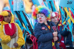 Ein Clown im Einsatz. (Bild: Maria Schmid (Neue ZZ))