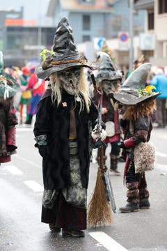 Zauberhaft: die Hexen. (Bild: Roger Zbinden / Neue LZ)