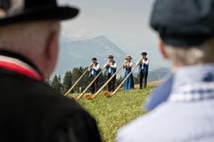 Auf dem Bild zu sehen ist das Quartett der ABV Luzern. (Bild: Pius Amrein (Neue LZ))