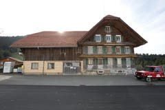 Das alte Pächterhaus auf Heiligkreuz. (Bild: Manuela Jans-Koch/Neue LZ)
