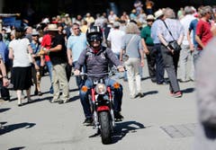 "Oldtimer Sunday Morning Treffen" auf dem Stierenmarktareal in Zug. (Bild: Stefan Kaiser (Neue ZZ))