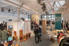An 21 Ausstellungsplätze fanden sich besondere Designer-Stücke. (Bild: Christian H.Hildebrand, Neue ZZ)