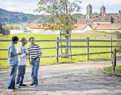 Aber auch im Kloster Einsiedeln im Kanton waren schon Asylbewerber untergebracht. (Bild: PD)