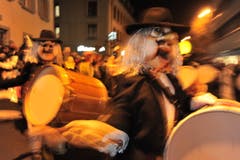 Eintrommeln in Altdorf. (Bild: Urs Hanhart / Neue UZ)