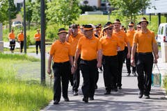 Der Männerchor Buch bei Frauenfeld. (Bild: Roger Zbinden (Neue NZ))
