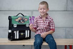 Mattia Stadelmann (6): «Ich war ziemlich aufgeregt und habe nicht gut geschlafen.» (Bild: Pius Amrein (Neue LZ))