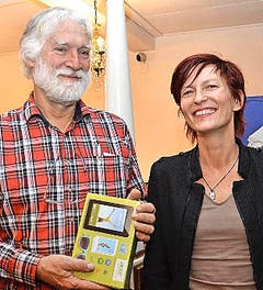 Mario Korell und Caroline Faes. (Bild: Claudia Surek)