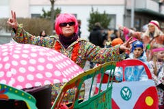 Einige Impressionen vom Fasnachtsumzug in Rotkreuz. (Bild: Patrick Hürlimann (Neue Zuger Zeitung))