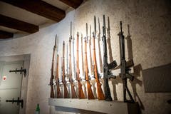 ... und eine Waffensammlung. (Bild: Roger Gruetter / Neue LZ)
