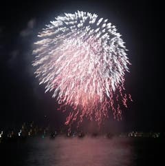 1. Augusrfeuerwerk sm Bieler See (Bild: Sabine Demmler)