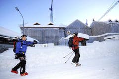 Im Dezember 2011 ruhen die Arbeiten beim «The Chedi». (Bild: Urs Hanhart / Neue UZ)