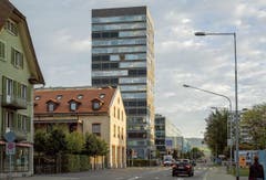 Hochhaus B125, Zug - Architekten Philipp Brühwiler und Konrad Hürlimann, 2014. (Bild: Baudirektion Kanton Zug)