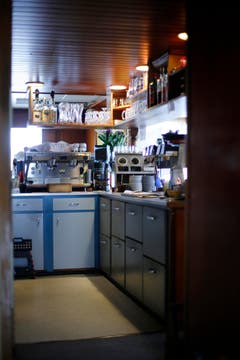 Das Restaurant Grütli ist eine der letzten Beizen die es in Cham noch gibt. Nun hört die Wirtin Theres Köpfli auf. Stefan Kaiser (Neue ZZ) (Bild: Stefan Kaiser / Neue ZZ)