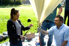 Stratosphärenballon (Bild: Nadia Schärli (Neue LZ))