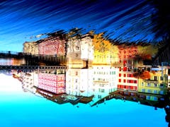 Luzern auf den Kopf gestellt. (Bild: Buholzer Walter)