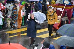 Sogar die Queen kam nach Neudorf. (Bild: PD)