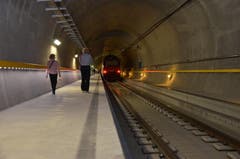 Im neuen Gotthard-Basistunnel wird man in Zukunft nur noch im Notfall aussteigen können. (Bild: Antonio Russo)