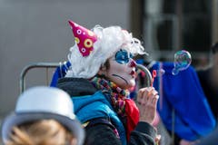 Einige Impressionen vom Fasnachtsumzug in Schachen/Werthenstein. (Bild: Roger Gruetter)