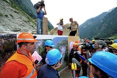 Das Medieninteresse ist gross. (Bild: Nadia Schärli/Neue LZ)