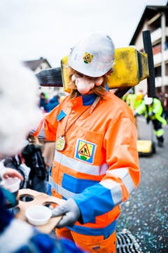 Einige Impressionen des Fasnachtsumzugs in Horw. (Bild: Roger Gruetter)