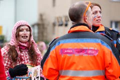 Einige Impressionen vom Fasnachtsumzug in Rotkreuz. (Bild: Patrick Hürlimann (Neue Zuger Zeitung))