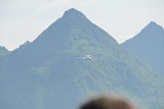 Der PC-24 ist abgehoben! (Bild: Matthias Piazza (Neue NZ))