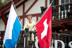 Hanny Buholzer, die Gastgeberin im Old Swiss House in Luzern, wird 80-jährig. (Bild: Eveline Beerkircher / Neue LZ)
