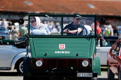 "Oldtimer Sunday Morning Treffen" auf dem Stierenmarktareal in Zug. (Bild: Stefan Kaiser (Neue ZZ))