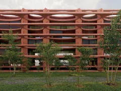 Wohnüberbauung Schleife, Zug - Valerio Olgiati, 2012. (Bild: Baudirektion Kanton Zug)