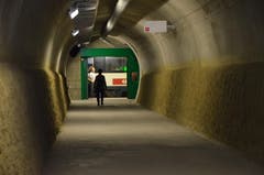 Verbindungsstollen zwischen den zwei Röhren. (Bild: Antonio Russo)