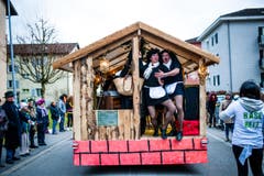 Einige Impressionen des Fasnachtsumzugs in Horw. (Bild: Roger Gruetter)