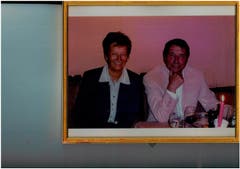 Zu Ihren Gästen zählte Udo Jürgens ... (Bild: Aus dem Archiv von Hanny Buholzer)