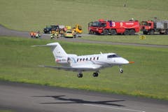 Der PC-24 beim ersten Start. (Bild: Pilatus Aircraft Ltd)