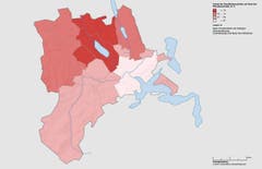 Da überrascht es nicht, dass im Einzugsgebiet der Region Sursee/Sempachersee am meisten Familien leben (mehr als 73%). In der Stadt ist der Anteil der Familienhaushalte mit 59% am tiefsten. (Bild: Lustat Statistik Luzern)
