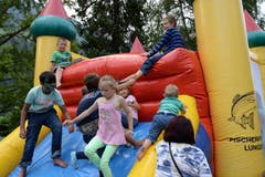Seenachtsfest Lungern: Gumpischloss (Bild: Robert Hess / Neue OZ)
