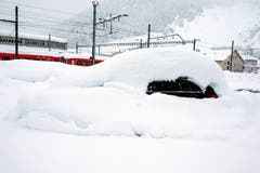 Andermatt im Schnee (Bild: Nadia Schärli / Neue LZ)