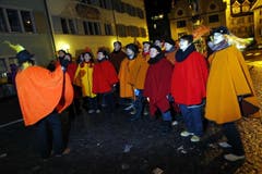 «Füür und Flamme» singen fürSandra Häfeli und Michael Häfeli. (Bild: Werner Schelbert / Neue ZZ)