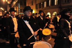 Austrommeln in Altdorf. (Bild: Urs Hanhart / Neue UZ)