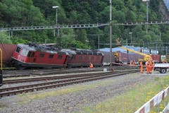 Hier hat sich das Unglück ereignet: Bahnhof Erstfeld. (Bild: Urs Hanhart (Neue UZ))