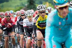 Cancellara unterwegs. (Bild: Keystone / Gian Ehrenzeller)