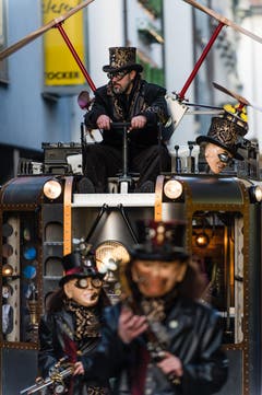 Einige Impressionen des Umzugs der Kultur Ur-Fastnächtler. (Bild: Roger Gruetter)
