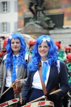 Auch Mangas waren unterwegs. (Bild: Urs Hanhart (Neue UZ))