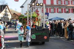 Impressionen vom Faschall Umzug in Allenwinden. (Bild: Roger Zbinden (Neue LZ))