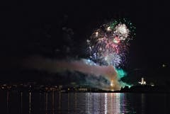 Feuerwerk in Flüelen 2014 (Bild: Peter Lienert photography)