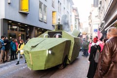 Einige Impressionen des Umzugs der Kultur Ur-Fastnächtler. (Bild: Roger Gruetter)