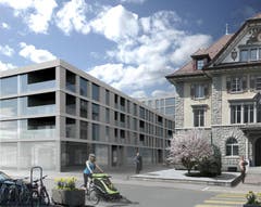 «Teiggi mit Gemeindehaus» (Bild: PD)