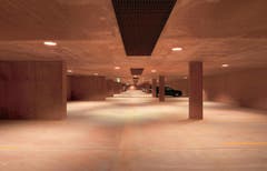 Wohnüberbauung Schleife, Zug - Valerio Olgiati, 2012. (Bild: Baudirektion Kanton Zug)
