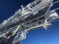 -18 Grad bei der Goldelbahn Lenzerheide- Arosa (Bild: Benno Brunner)