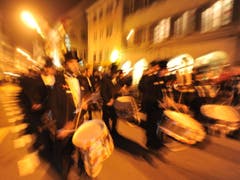 Austrommeln in Altdorf. (Bild: Urs Hanhart / Neue UZ)