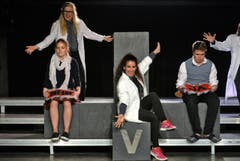Jugendtheater Ruswil im Tropfstei (Bild: Nadia Schärli / Neue LZ)